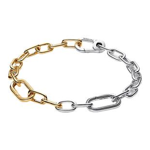 [新年礼物]Pandora潘多拉ME系列圈圈手链环环相扣情侣手链精致