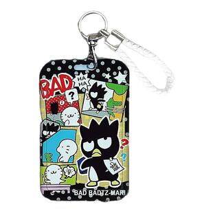 酷企鹅卡套挂脖伸缩长挂绳公交卡饭卡门禁卡接送卡胸牌工牌保护套