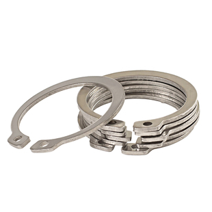 促销不锈钢304轴用挡圈/轴挡/卡簧/垫片/轴卡外卡M8M10M16M15-M24