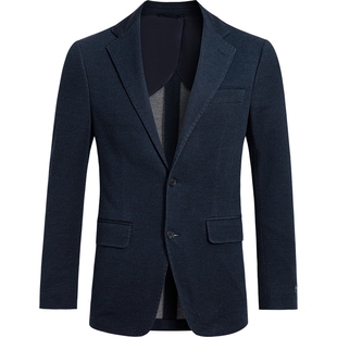 Brooks Brothers/布克兄弟男士25秋冬新品明线设计针织西装外套