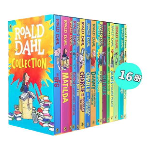 Roald Dahl 罗尔德达尔15册英文原版小说 Fantastic Mr Fox 了不起的狐狸爸爸 The BFG 圆梦巨人 Matilda 马蒂尔达 The Witches