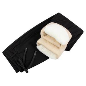 爸爸棉裤秋冬季加绒加厚外穿特厚羊毛保暖裤中老年人男士休闲裤子