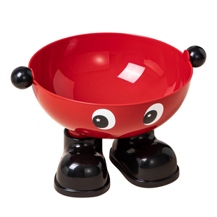 果盘高颜值可爱水果盘客厅家用茶几过年瓜子糖果盒零食盘高脚果盆