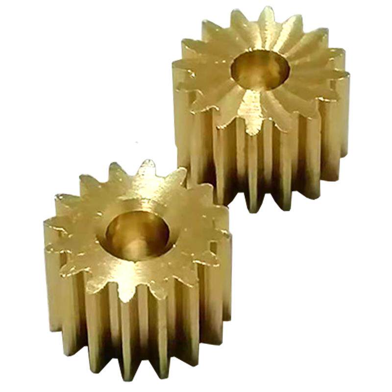 0.5小模数铜齿轮16齿3A孔9*6mm