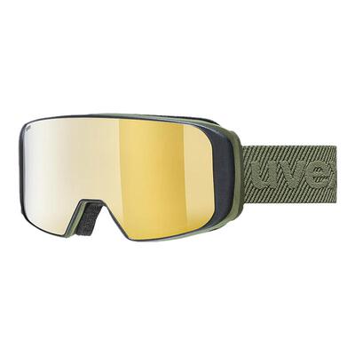 磁吸柱面双防雾滑雪镜uvexsagaTO