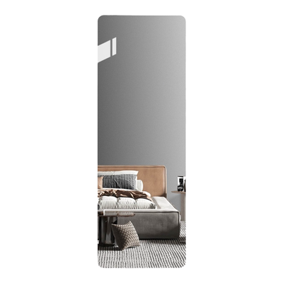 无框全身穿衣镜免打孔