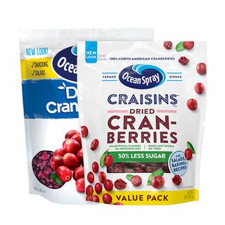 OceanSpray优鲜沛蔓越莓干即食果干进口解馋零食果干烘焙专用材料