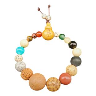 普陀山十八籽菩提手串十八子多宝转运佛珠盘玩情侣手链生日礼物男