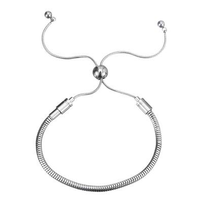 潘家风格蛇骨链万能链钛钢手链