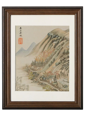右手边欧式复古挂墙画框