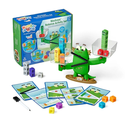 美国数字积木联名Numberblocks Blockzee天平天秤儿童数学运算具