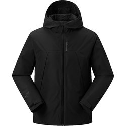 乐飞叶户外冲锋衣羽绒服男