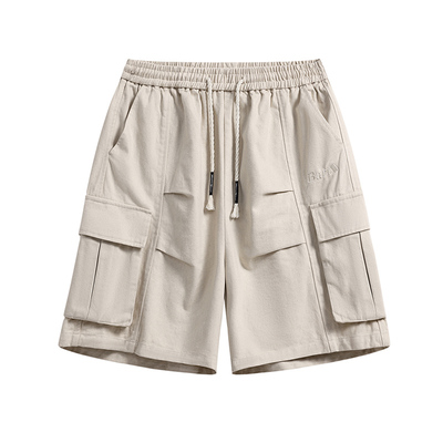 辛普森一家短裤2026夏季新款纯色基础款五分裤休闲百搭宽松工装裤