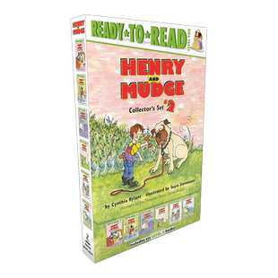 英文原版 Henry and Mudge Collector's Set 2 享利和玛吉6本套装合集2 Ready to Read L2 汪培珽第2阶段分级读物 进口英语书籍
