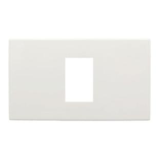 118/120型一二三位空白多媒体电脑面板6位强弱电开关网络空位插座