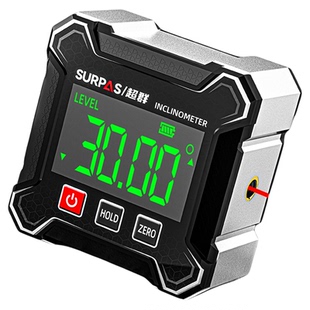 高精度数显倾角仪带磁角度斜度测量仪激光电子水平仪多功能坡度尺