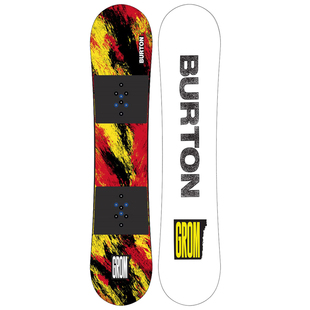 24/25burton伯顿专业儿童单板滑雪板青少年滑雪全能120雪板雪具