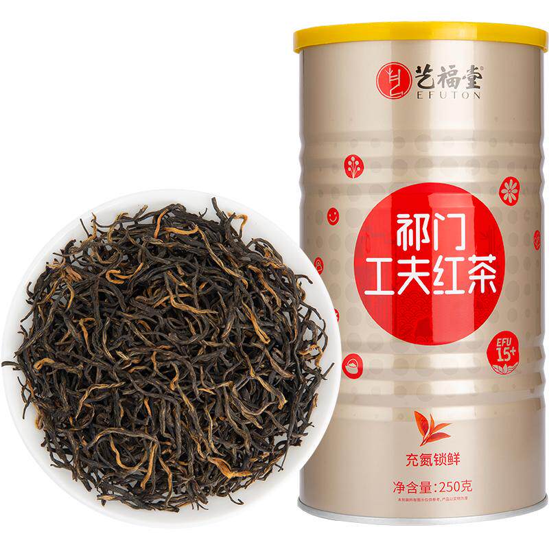 艺福堂特级祁门工夫红茶茶叶