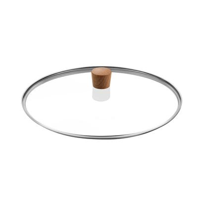 张小泉不锈钢锅盖钢化玻璃盖配件