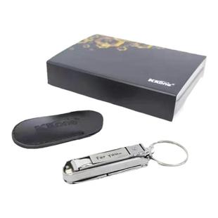 创意礼品不锈钢多功能指甲刀设计新颖时尚工艺精湛超薄便携实用