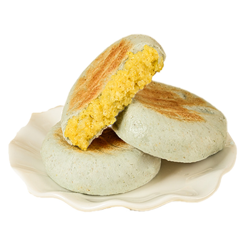 青稞黄米饼粗粮儿童早餐速食懒人食品上班族云南小米粑粑代餐即食