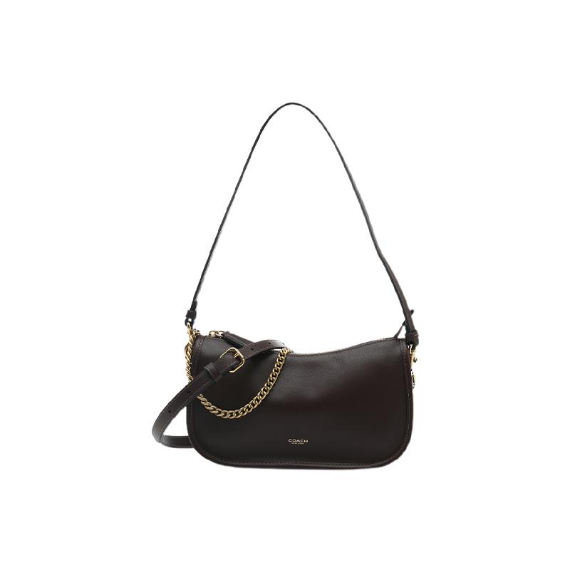 【自营】COACH/蔻驰女包Waverly24 LOGO标识链条饰单肩手提斜挎包