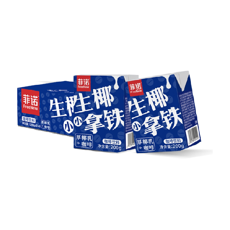 菲诺生椰小拿铁即饮200g*24盒