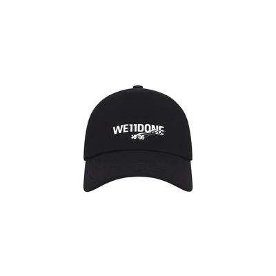 WE11DONE男女同款经典款复古1506 LOGO棒球帽简约休闲潮流复古