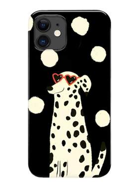 大小姐~搞笑斑点狗iPhone13苹果15华为mate50/p60红米K30小米14新款12promax适用oppo荣耀90菲林手机壳nova11