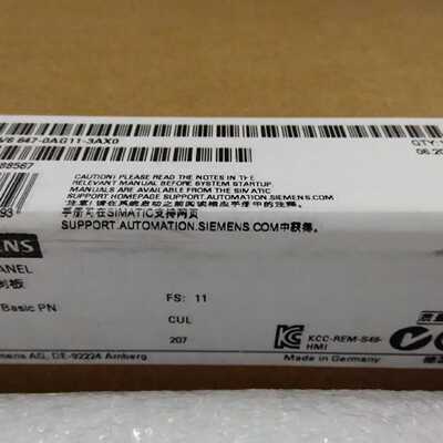 议价6AV6647-0AG11-3AX0西门子TP1500 PN触摸屏6AV6 647-OAG11-3A