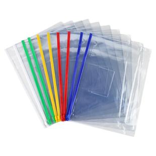 加厚 富得快拉边袋 A5/A4/A3 文件袋 资料袋 档案袋 PVC透明 A4拉边袋透明拉边袋 拉链袋A5/ A4/A3封口袋