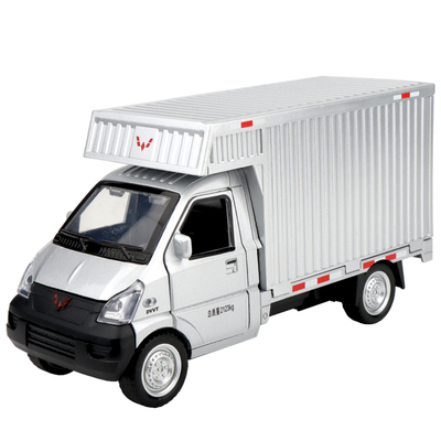 五菱柳州厢式货车合金车模玩具车