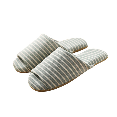 开口地板棉拖鞋静音软底无声防滑