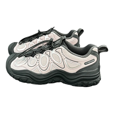 特步飞石丑萌鞋户外徒步女鞋2026