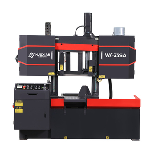 火线带锯床数控全自动卧式电锯子金属切割机导轨圆管钢板冷切锯