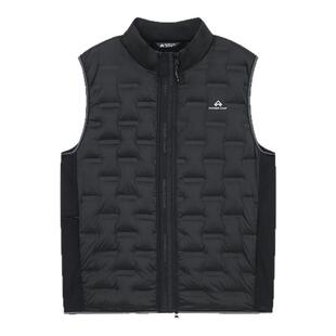 拓路者跑步羽绒服背心男秋冬马甲防风轻量户外运动内搭外穿保暖层