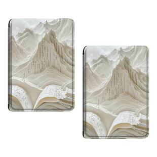 电子书文字书籍保护套适用kindle风景scribe个性kpw4/5/6寸亚马逊558oasis3/2第11代958/voyage1499阅读器壳