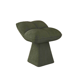 简约奶油风化妆凳家用梳妆凳主卧室梳妆台凳子旋转衣帽间化妆椅