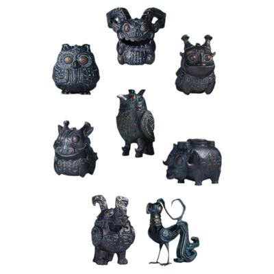 陕历博52toys盲盒超活化文创国风