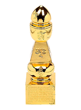 佛堂装饰佛塔黄铜家居供奉复古