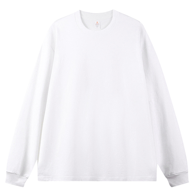 270g重磅纯棉简约基础款长袖T恤