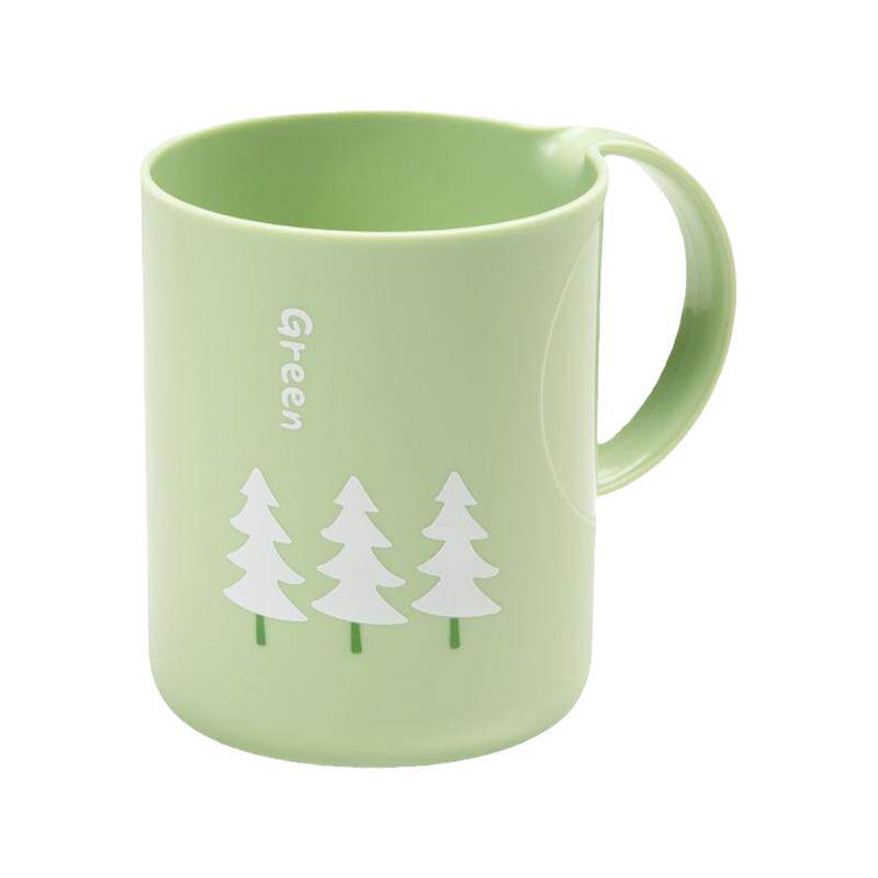 茶花洗漱杯牙刷杯加厚塑料简约情侣牙刷缸宿舍漱口杯家用刷牙杯子