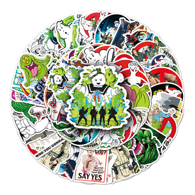 100张捉鬼敢死队动画贴纸涂鸦