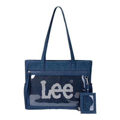 Lee大容量日系二次元通勤托特包