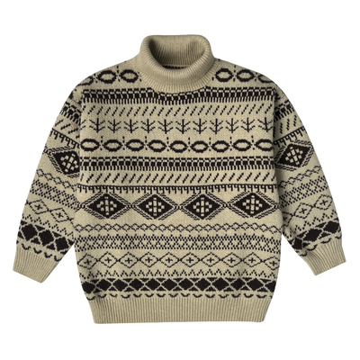 男童高领毛衣套头冬装