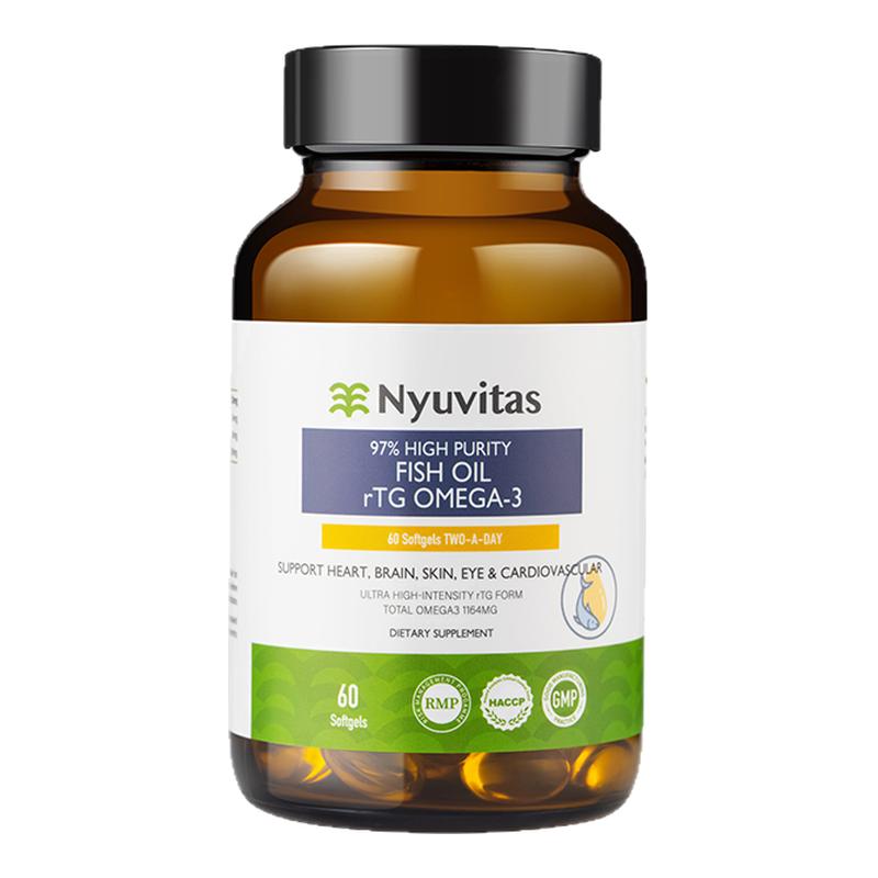 Nyuvitas鱼油97%高纯度rTG鱼油
