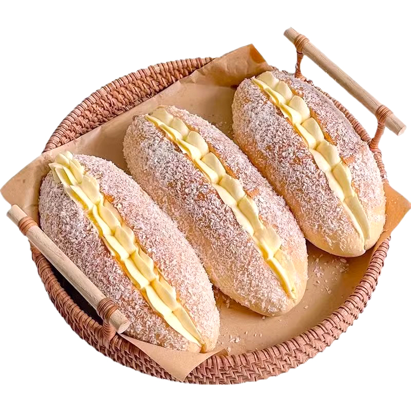 椰蓉奶油面包夾心整箱蛋糕早餐老式糕點(diǎn)心懶人營(yíng)養(yǎng)休閑小零食小吃