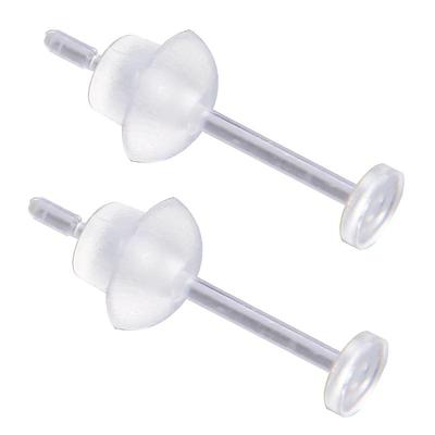 高级树脂养耳洞耳钉透明隐形
