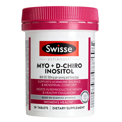 Swisse肌醇卵巢呵护雌激素经期女性胰岛多myo肌醇囊素抵抗旗舰店