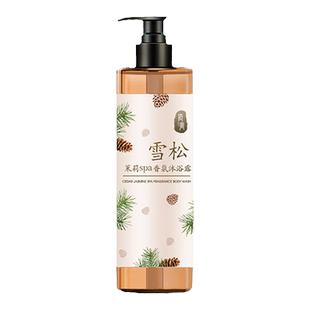 依风香氛精油沐浴露雪松茉莉spa沐浴液500g